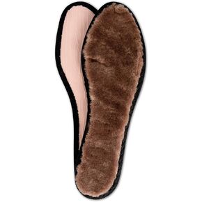 Cozy Alaska Insoles Lambskin Inserts for Shoes Boots | Warm Winter Shoe Insoles for Adults Unisex | Made in Germany by Tacco (42 EUR/US M9)