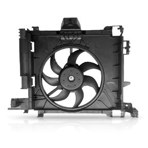 Radiator A/C Condenser Cooling Fan Assembly Compatible with Smart Fortwo 2007-2015 0002009323