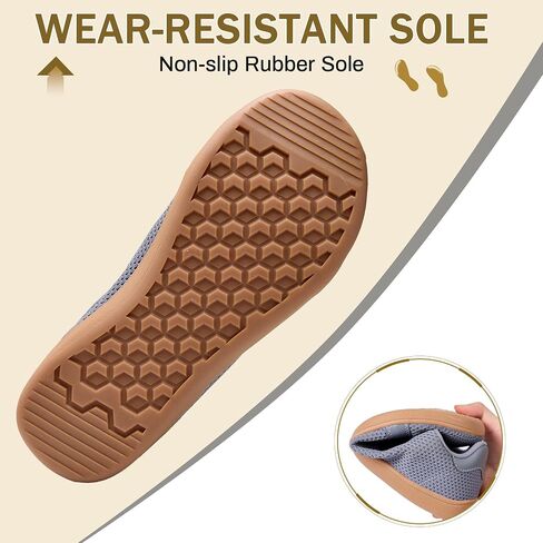Men's Wide Walking Shoes Barefoot Sneakers Minimalist Running Shoes Zero Drop Sole Trainer Breathable Casual Athletic Shoe in Saudi Arabia