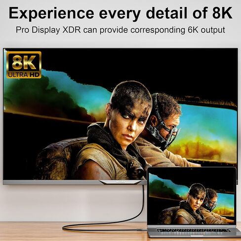 USB-C for Thunderbolt 4 Extension Cable 40Gbps Data Transfer, USB c Male to USB c Female Cable, 8K Display/PD 240W, Compatible with Thunderbolt 3/USB 4/3/SSD eGPU 2M/6.6FT in Kuwait