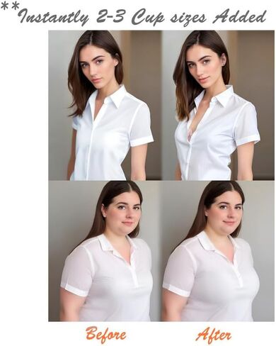 Ultra Boost Soft Underwired Thick Pad Push Up Plunge Bra Small Boob Petite Lady Add 2-3 Sizes 30-44 A AA AAA Cups in Kuwait