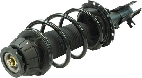 TRQ Front and Rear Complete Strut Assembly & Shock Absorber Kit Complete Strut & Coil Spring Assembly Compatible with 2012-2017 Hyundai Accent in Saudi Arabia