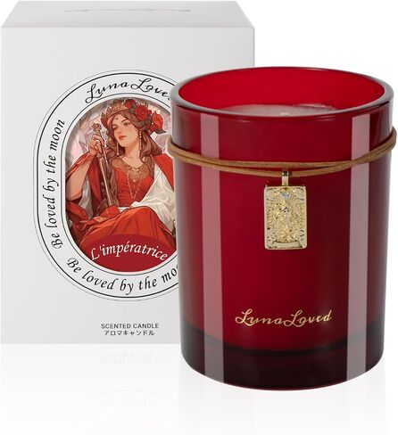Scented Candles for Tarot The Wheel of Fortune | Wood & Citrus Scented Candles | Soy Candles for Home Scented | Bergamot Cedarwood Eucalyptus | Mood-Boosting Candles in Saudi Arabia