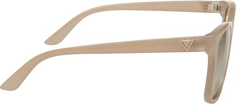 GUESS GF0327 Milky Beige With Rose Gold/Brown Gradient With Gold Flash Lens One Size in Saudi Arabia