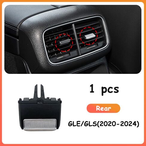 AC Air Conditioning Vent Outlet Clip Tab Paddles Replacement for Mercedes Benz W167 GLE GLS 2020-2024 1pcs (Rear Row Side) in Kuwait