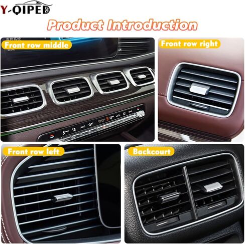 AC Air Conditioning Vent Outlet Clip Tab Paddles Replacement for Mercedes Benz W167 GLE GLS 2020-2024 1pcs (Rear Row Side) in Kuwait