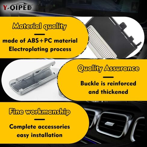 AC Air Conditioning Vent Outlet Clip Tab Paddles Replacement for Mercedes Benz W167 GLE GLS 2020-2024 1pcs (Rear Row Side) in Kuwait