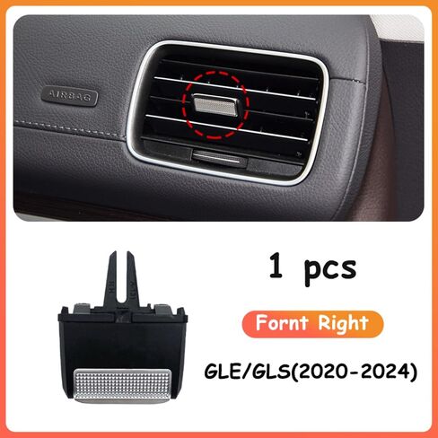 AC Air Conditioning Vent Outlet Clip Tab Paddles Replacement for Mercedes Benz W167 GLE GLS 2020-2024 1pcs (Rear Row Side) in Kuwait