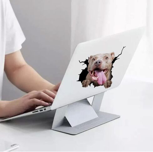 Dog Decal 3D Car Decal Sloth Crack car Sticker Decoration for Car Windows，Bumper Stickers, Refrigerator Stickers, Toilet Stickers in Kuwait