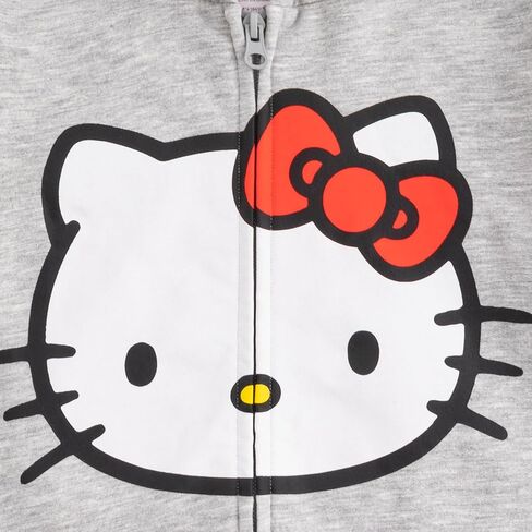 Hello Kitty Girls Zip Up Hooded Sweatshirt for Infant, Toddler and Little Kids in Kuwait