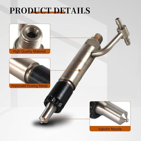 Y729503-53100 4 قطعة حاقن الوقود متوافق مع محرك يانمار 3TNE84 3TNE88 4TNE88 4TNE84 4D84E 4D88E 4TNE88 استبدال OE 729503-53100 72950353100 in Kuwait