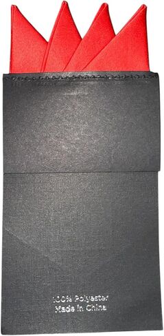 OES Pocket Square Insert, for suit or tuxedo jacket. Mens Pre-Folded The Order of Eastern star. in Saudi Arabia