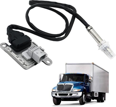 NOx Sensor Inlet - Compatible with 2013-2018 Cummins Engine ISX 15.0, ISX 11.9 Freightliner,Upstream Nitrogen Oxide Sensor,Replace#5WK96740B,4326870,2872944,3687930 in Kuwait