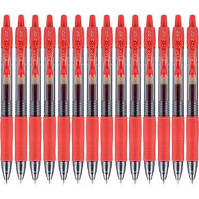 Pilot, G2 Premium Gel Roller Pens, Fine Point 0.7 mm, Black, Pack of 14