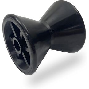 COLOFULWAY 3" Boat Trailer Roller Poly Bow Roller fits 1/2" Shaft, Polyurethane