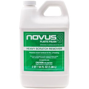 NOVUS 7082 | Heavy Scratch Remover #3 | 64 Ounce Bottle