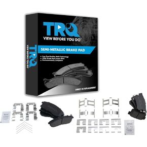 TRQ Brake Pads Compatible with 2007-2008 Suzuki SX4