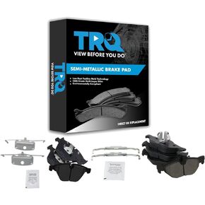 TRQ Brake Pads Compatible with 07-15 BMW