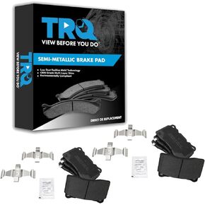 TRQ Brake Pads Compatible with 2005-2006 Ford GT