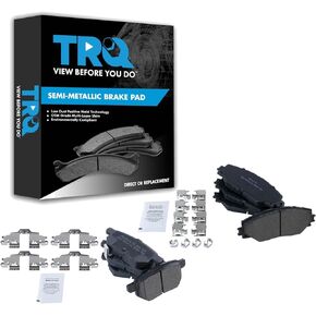منصات الفرامل TRQ متوافقة مع 09-10 بونتياك 11-16 سليل 09-13 تويوتا