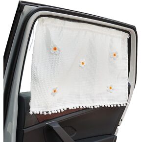 COFSODI 4 pcs Car Window Sun Shades for Side Window, Car Window Shades for Kids and Baby, Car Sun Shade Side Window, Perfect Car Shades for Front Windows, Car Essentials for Women Interior.