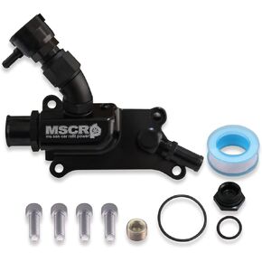 Upper Coolant Housing Straight Inlet with Integrated Filler Neck for Honda K24 K20Z3