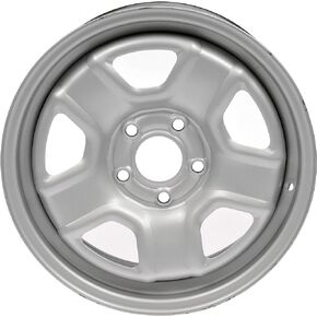 Dorman 939-168 16 x 6.5 In. Steel Wheel Compatible with Select Jeep Models, Silver