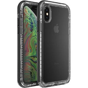 حافظة LifeProof Next Series لهاتف iPhone Xs وiPhone X - عبوة غير مخصصة للبيع بالتجزئة - كريستال أسود