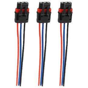 Pulse Bus Bar Power Plug Pigtail Connector for Polaris Ranger XP 1000 / RZR/Pro RS1 General 2018 2019 2020 2021 Pulse Plug Bus Bar Harness Pigtail 3Pcs