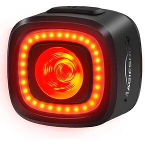 Magicshine SEEMEE 150 Bike Lights - 150 Lumens, Smart Brake Sensor Rear Light, 1500m Viewable Range, 260° Visibility, USB Rechargeable, IPX6 Waterproof, Perfect for Urban Riding and Daily Commuting