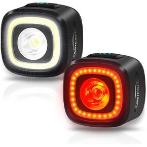 مصابيح الدراجة Magicshine SEEMEE 150 - 150 لومن، ضوء خلفي مستشعر الفرامل الذكي، نطاق قابل للعرض 1500 متر، رؤية 260 درجة، قابلة لإعادة الشحن عبر USB، مقاومة للماء IPX6، مثالية للركوب في المناطق الحضرية والتنقل اليومي in Kuwait