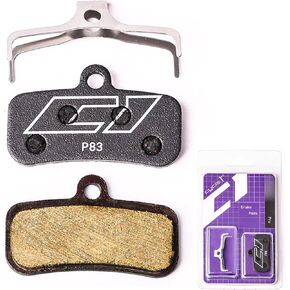 Bike Disc Brake Pads Compatible with/Replacement for Shimano 4 Piston XTR XT Surron SLX Deore Saint Zee Tektro TRP Quadiem-Great Braking Stability for Mountain Bikes/MTB 83