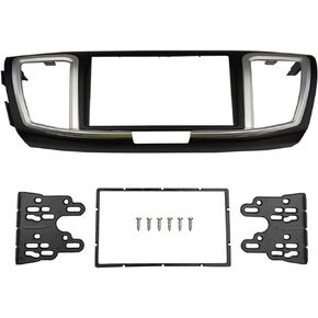 Double Din Radio Stereo Dash Installation Mount Trim Kit Compatible with Honda Accord 2013-2017
