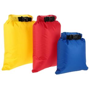 LIXADA Waterproof Dry Bags, 3/5/6 Pack Ultimate Dry Sack - 3L+5L+8L Lightweight, Roll Top Outdoor Dry Sacks for Kayaking Camping Hiking Traveling Boating Water Sports