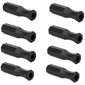 Alomejor Table Soccer Handle 8Pcs Plastic Foosball Soccer Handle Grip for Table Top Game Replacement Handle Part Foosball Accessories in Kuwait