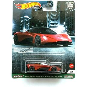 Hotwheels Premium Car Culture Aston Martin Valhalla Concept [red]- Exotic Envy 3/5