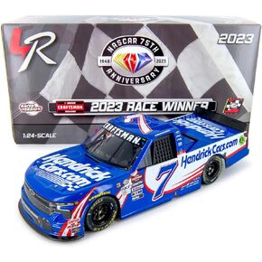 ليونيل ريسينغ كايل لارسون 2023 نورث ويلكسبورو شاحنة سلسلة سباق الفوز دييكاست مقياس 1:24 in Kuwait