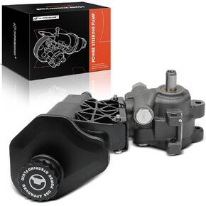 A-Premium Power Steering Pump, with Reservoir, Compatible with Dodge Ram 2500 2003-2007, Ram 3500 2003-2007, without ZF Type Pump, Replace # 5073241AA, PSP1187 in Kuwait