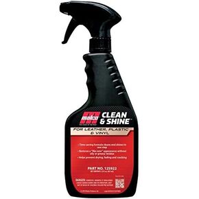Malco Clean & Shine Interior Car Cleaner and Dressing – Restore Leather, Plastic and Vinyl Surfaces in Your Vehicle/Clean, Condition and Protect in 1 Simple Step / 22 oz. (125922)