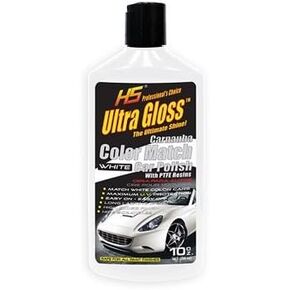 HS UltraGloss Carnauba White Color Match Car Polish with PTFE results. The Professional Choice. 10 oz.