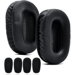 B450-XT Mod Kit Ear Pads + Mic Foam - defean Replacement Ear Cushions Cups Cover Compatible with VXI BlueParrott B450-XT B450XT S450-XT Headset，Ear Pads with Noise Cancelling Bluetooth Headset