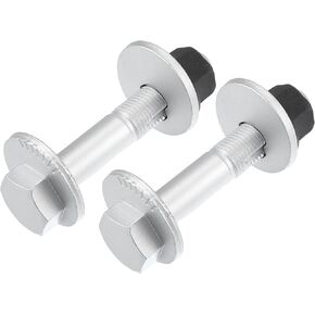 uxcell 2 Set Eccentric Alignment Camber Bolt for Kia Optima 2011-2020 No.552602P300/552602P400/552603M000 Suspension Control Arm Cam Adjustment Nut Kit