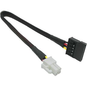 COMeap (3-حزمة اللوحة الأم ATX 4 دبوس إلى SATA القرص الصلب HDD كابل محول الطاقة لينوفو 12 بوصة (30 سم)