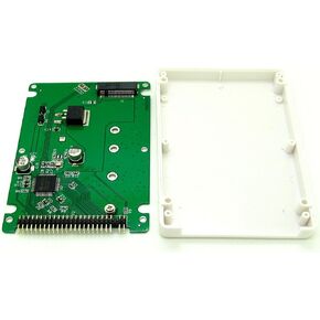 M.2 NGFF SATA SSD to 2.5 IDE 44pin Converter Adapter with Case for Computer Accessries