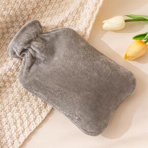 Hot Water Bottle Water Bottle 1L with Cover Hot Water Bottle Stuffed Hand Warmer Menstrual Cramp Relief Hot Bottle Pain Relief in Kuwait