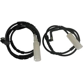 Front and Rear Brake Pad Wear Sensor 34356789440 + 34356789445 Compatible with B-M-W E81 E87 E82 E88 E90 E91 E92 E93