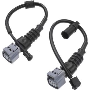 A-Premium Disc Brake Pad Wear Sensors Compatible with Lexus LS400 1995-2000 V8 4.0L Front and Rear Side 2-PC Set