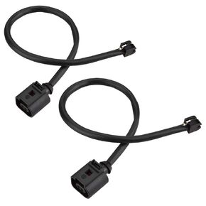 Aramox Brake Sensor, 2Pcs Front Brake Pad Wear Sensor 7P0907637 for Touareg 2010-2014 Cayenne 2010