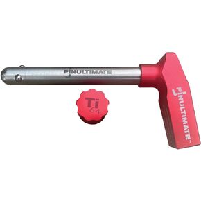 Quick-Release Titanium and Coated with Cerakote Hitch Pin for Class III, IV & V Draw Bars | Built to Last, NO Rust, Universal Fit
