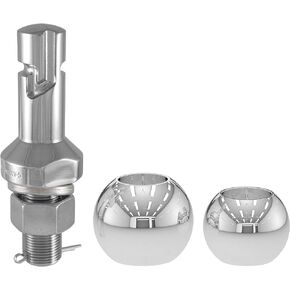 CURT 42280 2 and 2-5/16-Inch Chrome Steel Switch Ball Set, Up to 8,000 lbs. GTW